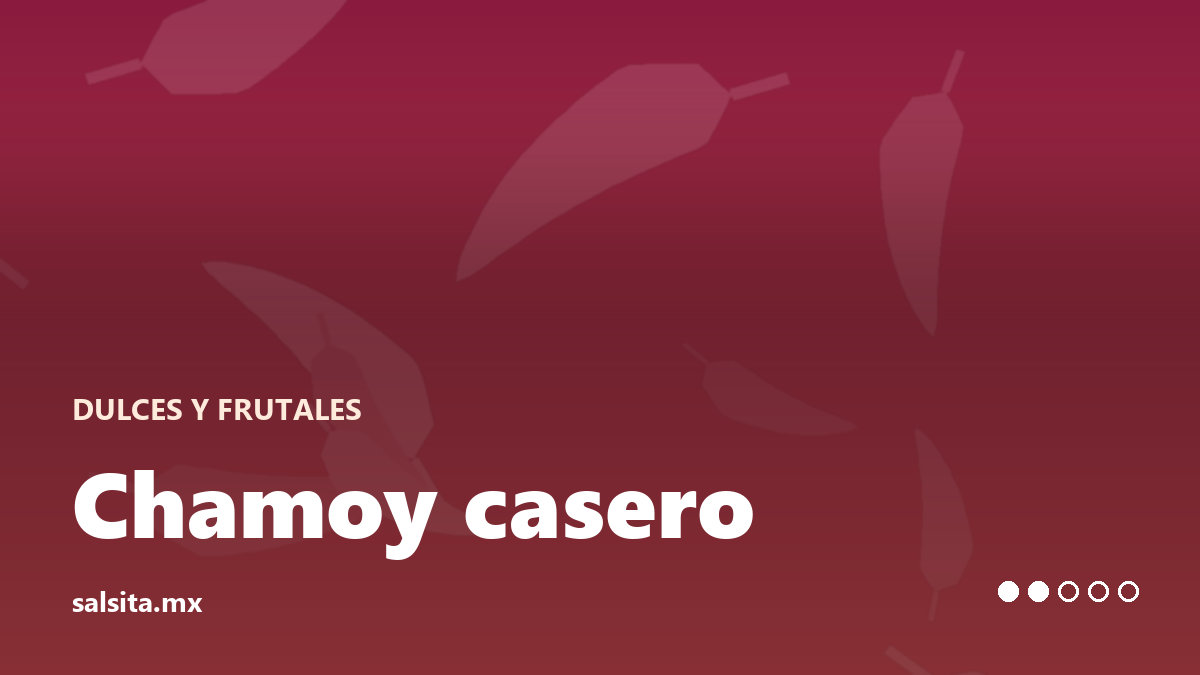 Chamoy casero espeso, color rojo oscuro